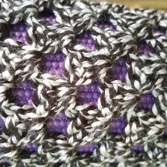 Yoga Mat Bag w/drawstring and Wood Bead Tassel Keychain Crochet - Picture 9 of 10